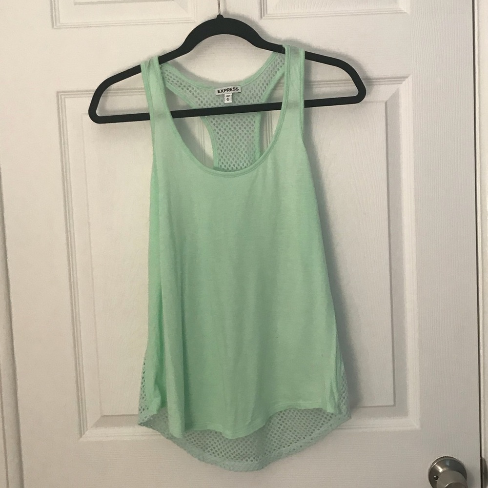 {Express} Tank with Mesh Reverse NWOT